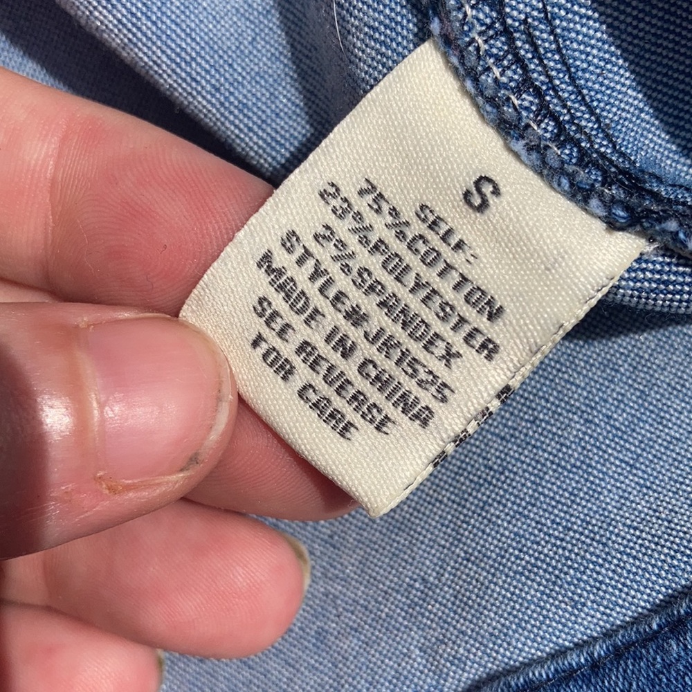 Button Down Mini Skirt - image 3